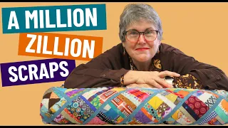 🟪🟧🟦SCRAPS STRIPS TO SPLENDOR-MAKING A KING SIZED QUILT FROM A MILLION ZILLION SCRAPS