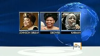 The Early Show - Nobel Peace Prize awarded to three women