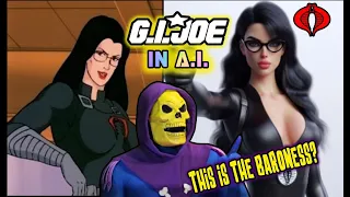A.I. Redesigned G.I. Joe characters as instructed by Skleletor!