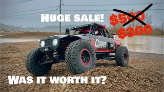 This RC Truck was $200 off original price!!! Was it worth buying? Losi Hammer Rey Rock Racer