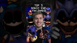 TOP 5 SONIC.EXE GAMES! #shorts #sonicexe #exe #sonic #top5 #luigikid #horror #creepypasta