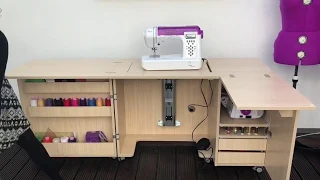 TEXI SESAME DUO Folding cabinet: tailor's workshop || Rozkładana szafka - pracownia krawiecka