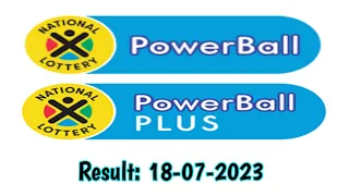 SA Powerball Results for Tuesday 18 July 2023 | Powerball Plus Result