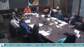 Lane County Budget Committee Meeting: May 5, 2022