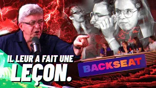 MÉLENCHON transforme Backseat en MEETING