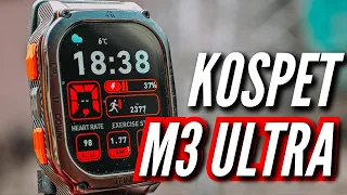 НЕ ГОРЯТ И НЕ ТОНУТ KOSPET M3 ULTRA / TANK M3 УМНЫЕ ЧАСЫ