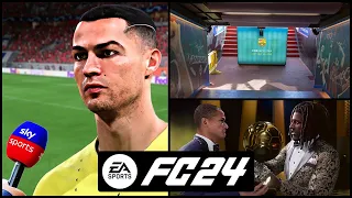 EA SPORTS FC 24 | ALL 20 NEW Cinematic Cutscenes FEATURES ✅