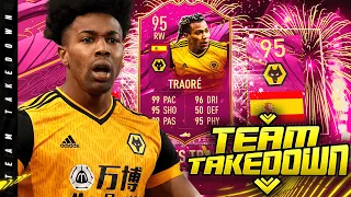 95 FUTTIES Adama Traore Team Takedown!!!