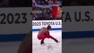 Starr Andrews 🙌🏾 2023 Toyota U.S. Figure Skating Championships #shorts ⛸️