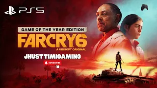 🔫 Far Cry 6 PS5 Part 7 Gameplay | Confronting Villains & Mastering Skills 🏝️🎮 | #jhusttimigaming