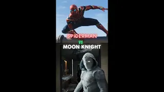 SpiderMan VS Moon Knight LIVE-ACTION! #marvel #dc #mcu #dceu #spiderman #moonknight #shorts