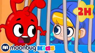 😰 Mila na Prisão!!! 😰| 2 HORAS DE MORPHLE! | Moonbug Kids em Português | Desenhos Animados Infantis