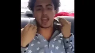 Lil Pump acting and laughing retarted