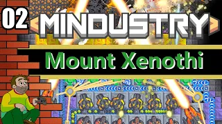 Mindustry - Siege of Mount Xenothi - We Must Hold The Beach! - Let's Play PC Gameplay