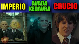 Every Unforgivable Curse Used in Harry Potter Canon