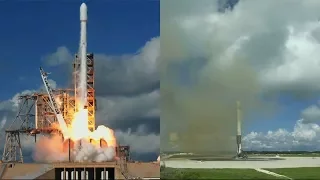 Falcon 9 launches X-37B OTV-5 & Falcon 9 first stage landing, 7 September 2017