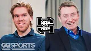 Wayne Gretzky and Connor McDavid Have an Epic Conversation | One-on-One | GQ Sports