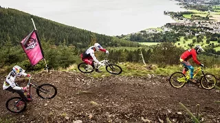 Take an on-board ride with Gee Atherton at Red Bull Foxhunt.