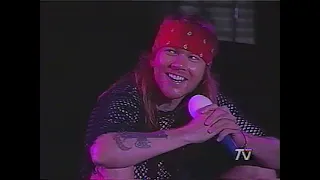 Duff McKagan vs Axl Rose  Voice /  Patience  Chile 1992 HD stereo