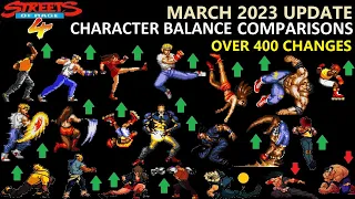 #AD | Streets of Rage 4: 3rd Character Balance Comparison (July 2021 vs March 2023 update)