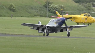 Great Sounding P-51 Mustang RAF Cosford 2019