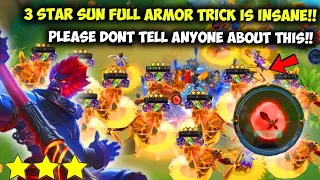 I DISCOVERED THIS NEW TRICK FULL ARMOR ALL ILLUSION 3 STAR SUN! INSANE HOW CAN YOU WIN AGAINST THIS?