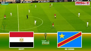 EGYPT vs DR CONGO | AFRICA CUP OF NATIONS | PES 2021 FULL MATCH ALL GOALS | GAMEPLAY PC