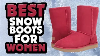 👉 Best Women's Snow Boots 2022-2023 | Top 5 Winter Snow Boots for Women | Review Spot