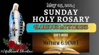 SUNDAY HOLY ROSARY/GLORIOUS MYSTERIES/MAY 05, 2024 #dailyrosary #mary #LifesBlessedAdventure #canva