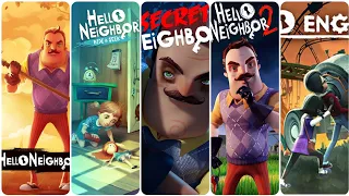 Hello Neighbor Evolution 2017-2021