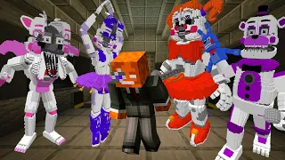 Five Nights at Freddy's: Sister Location in MCPE!!!