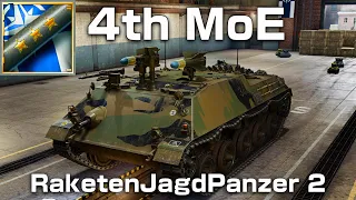 RaketenJagdPanzer 2 4th MOE || WoT Console