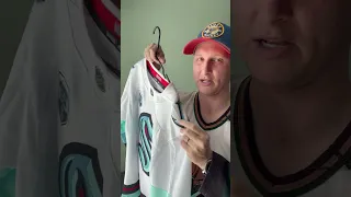 NHL jersey collection: Seattle Kraken white jersey