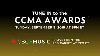 Watch the 2018 CCMA Awards & Red Carpet Show