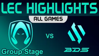 TH vs BDS ALL GAMES Highlights LEC Group Stage A 2023 Team Heretics vs Team BDS by Onivia