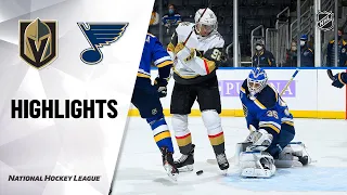 Golden Knights @ Blues 4/5/21 | NHL Highlights