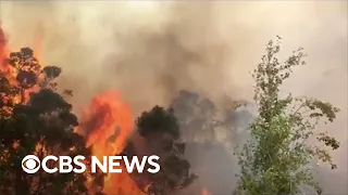 Bushfire in Western Australia spreads