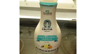 Califia Farms Almond Milk Review -- Best Almond Milk ever???