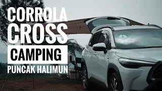 Corolla cross hybrid camping puncak halimun