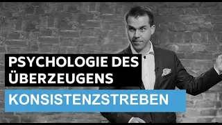 Wer A sagt muss… | Mark T. Hofmann über die Psychologie des Überzeugens und kognitive Dissonanz