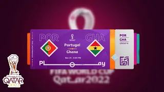 [4K 60fps HDR] FIFA 23 / FIFA World Cup Qatar 2022 / Portugal vs Ghana | 24/11/2022