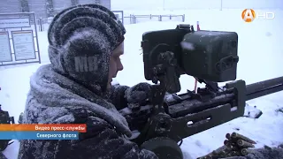 Танкисты провели контрольные стрельбы на полигоне в Печенгском районе HD720