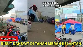 KEJADIAN RlBUT DI TANAH MERAH,  KELANTAN 16/04/2023🔴PENIAGA AZAN DI BAZAR RAMADAN