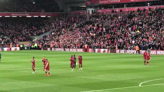 JURGEN KLOPP FIST PUMPS AT THE KOP AFTER THE WINNING | LIVERPOOL 2 VS 0 CHELSEA | LIVERPOOL FC