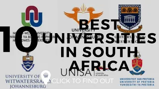 Top 10 Best Universities In South Africa