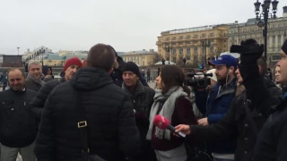 Чекист на митинге 02.04.17