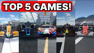 The TOP 5 ROBLOX Racing Games Of 2022!