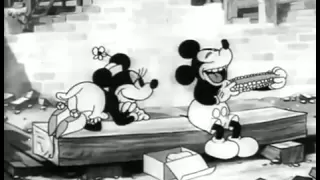 Mickey Mouse - Building a Building - 1933