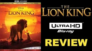 THE NEW 4K STANDARD? The Lion King 4K Blu-ray Review