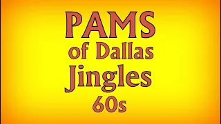 Collection of Jingles from PAMS OF DALLAS, the 60s